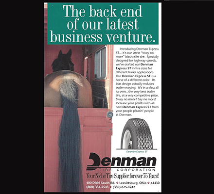 Branding new products through print advertising